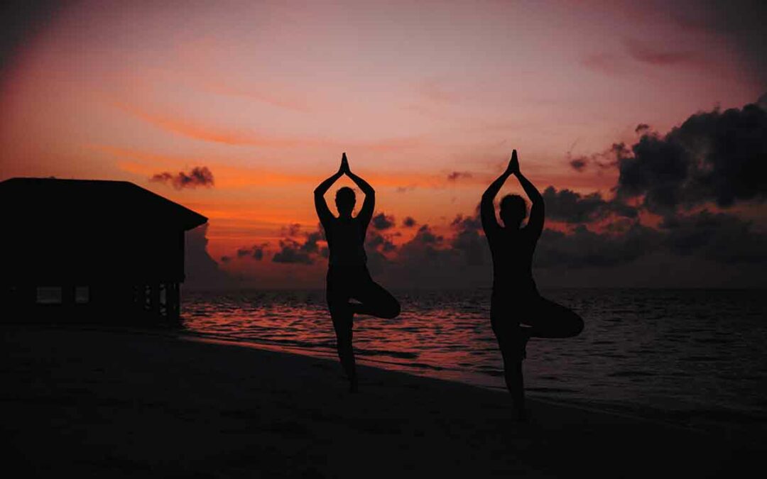 Beach Yoga Maldives