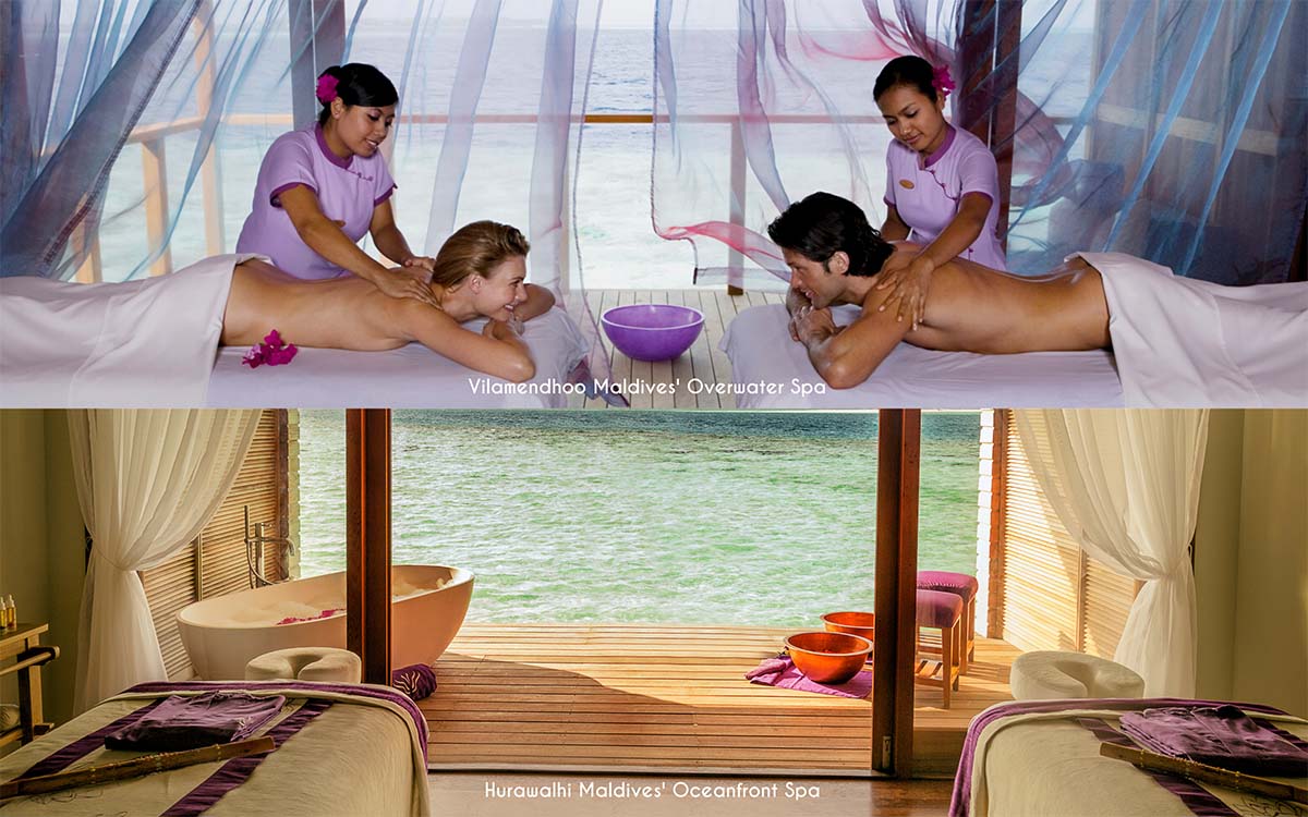 The best overwater spas in the Maldives